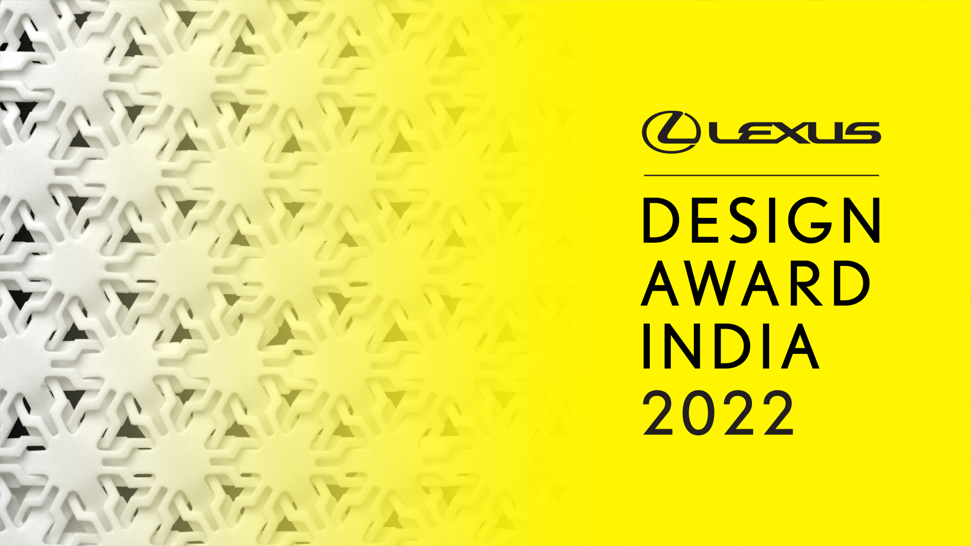 CALL FOR ENTRIES NOW OPEN FOR LEXUS DESIGN AWARD INDIA 2022