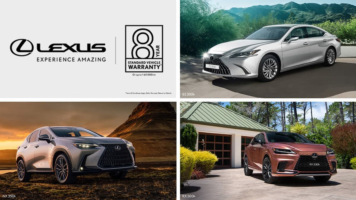 Lexus Enhances Ownership Experience with New 8-Year vehicle Warranty